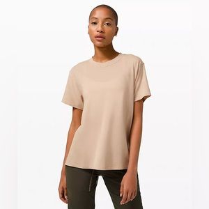 lululemon All Yours Short Sleeve T-Shirt *Vitasea*. Size 4.